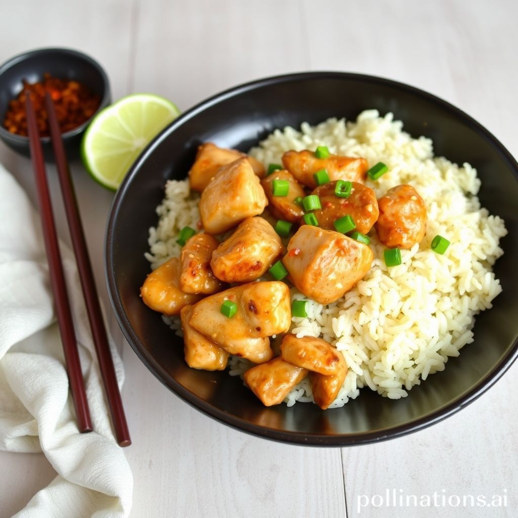 Garlic Butter Chicken and Rice