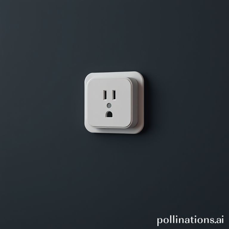 Smart home plug.