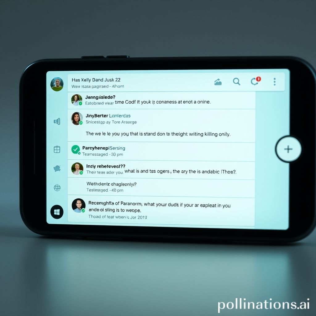 Un smartphone mostrando discusiones en redes sociales sobre lo paranormal