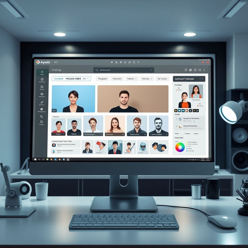 Solution for How does AI assist in creating faceless videos
