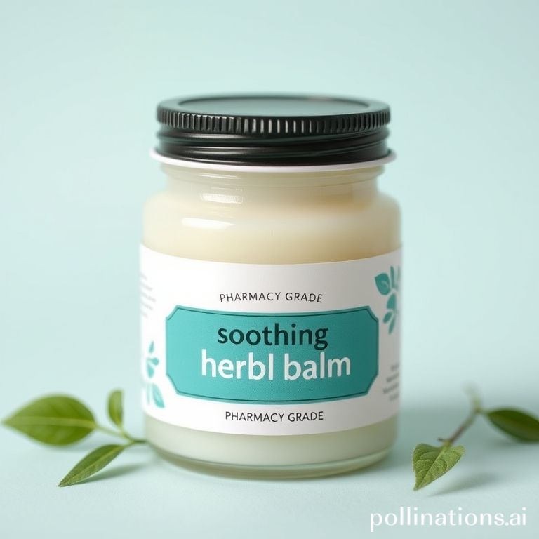 Balsamo lenitivo erboristico in barattolo