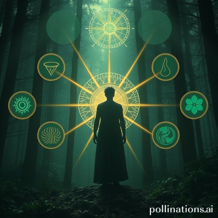 五感を起動する修行者（スピリチュアル・ダーク・シネマティック）