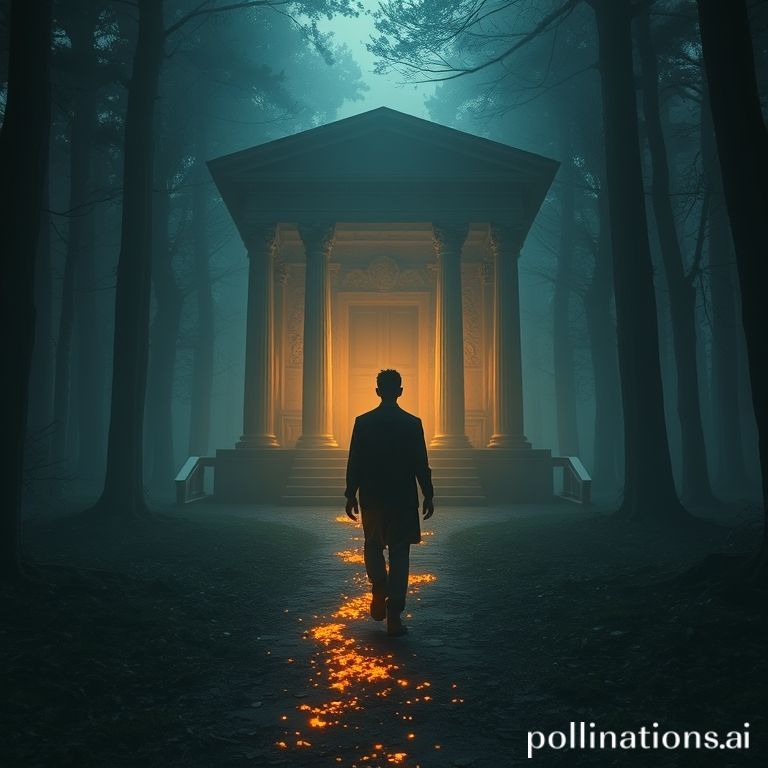 物語の道を歩む修行者（スピリチュアル・ダーク・シネマティック）