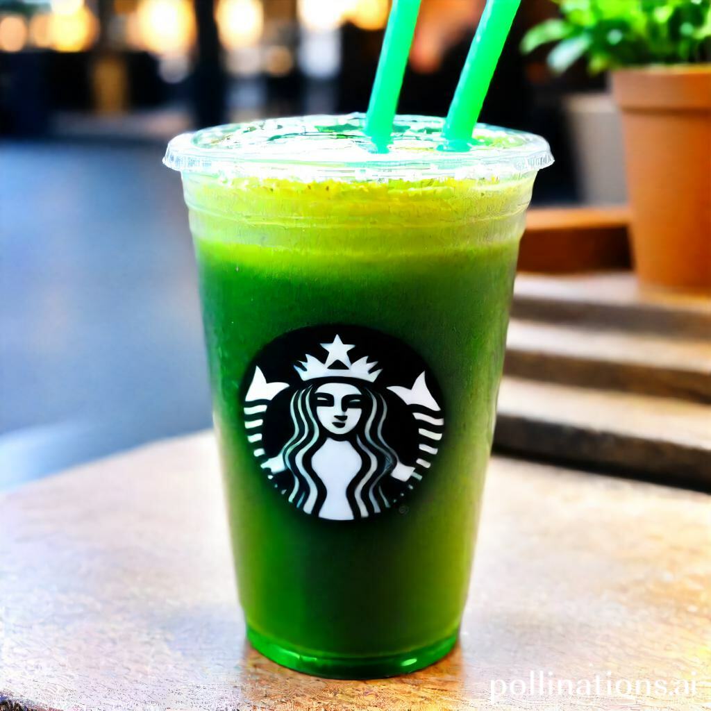 starbucks green juice