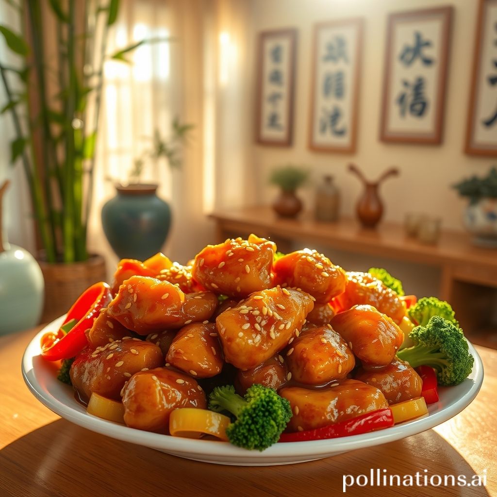 Irresistible Sticky Sesame Chicken