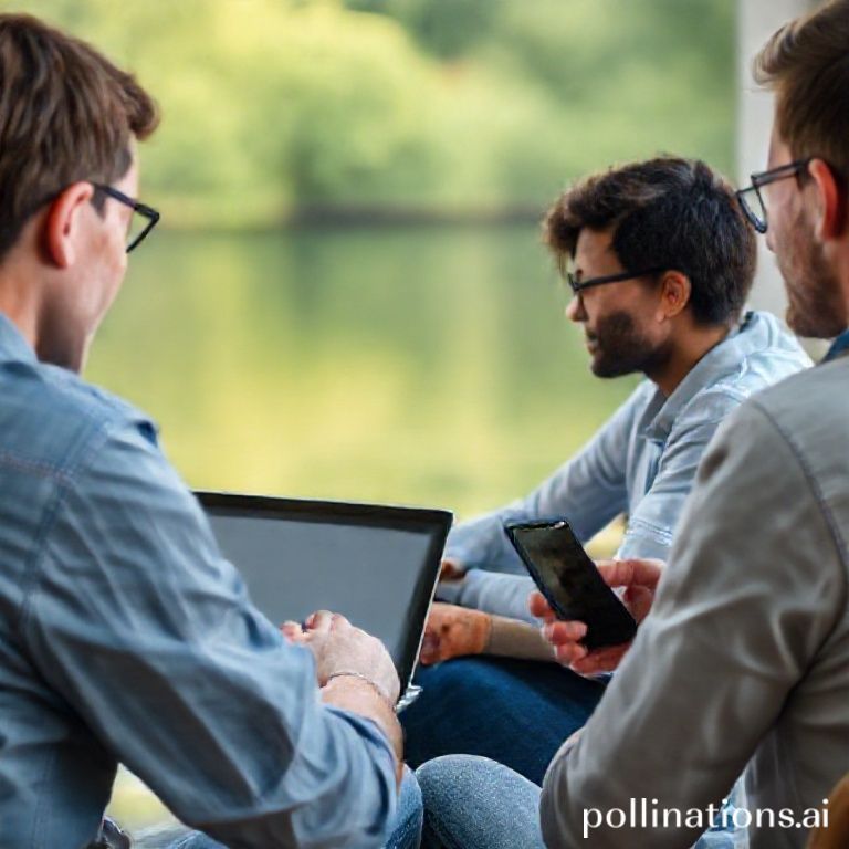 Illustration of students watching recorded lectures on mobile and desktop