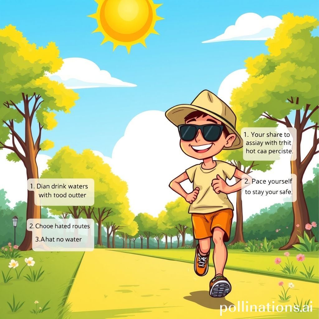 夏季跑步