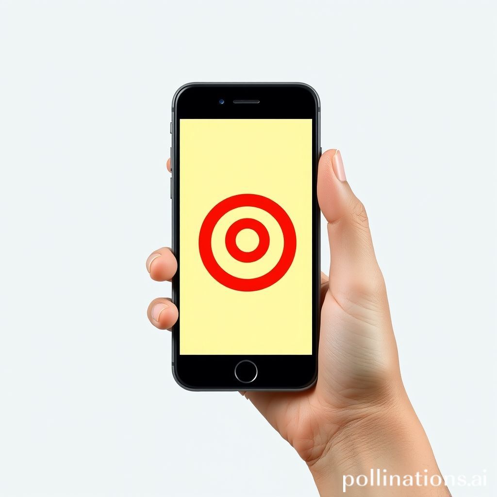 Publicidad dirigida apareciendo en la pantalla de un smartphone