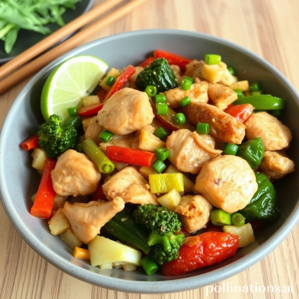 Chicken and Vegetable Stir-Fry