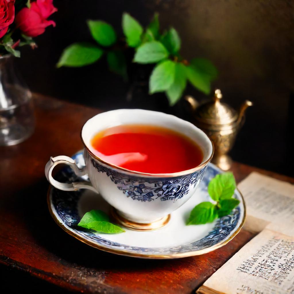 tea symbolism in classic literature