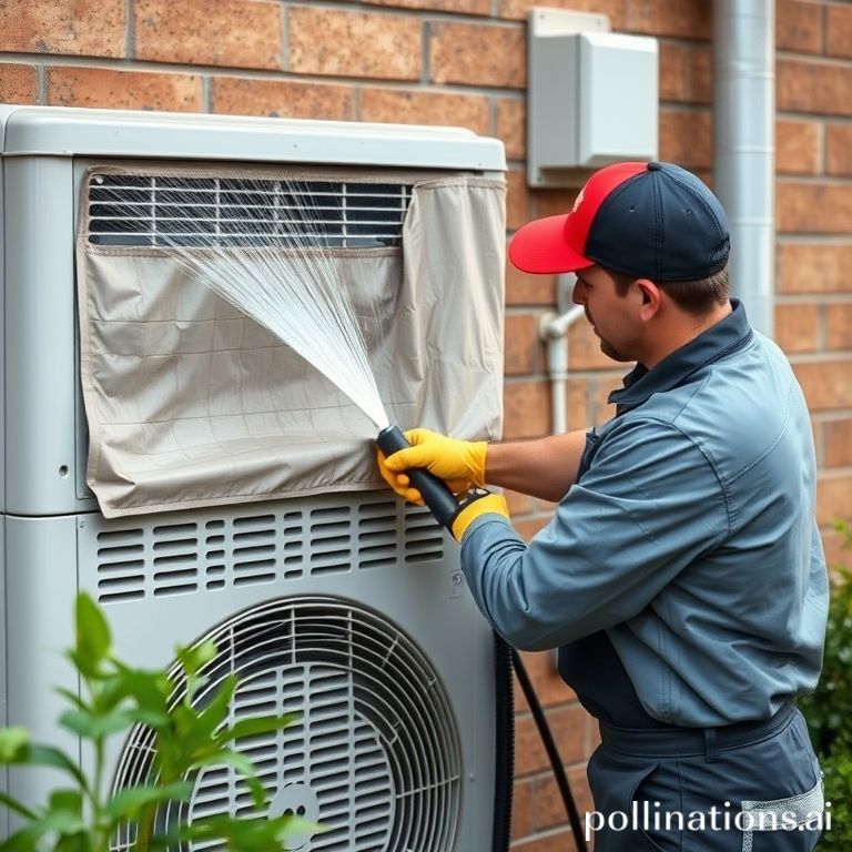 Cuci AC bongkar cover