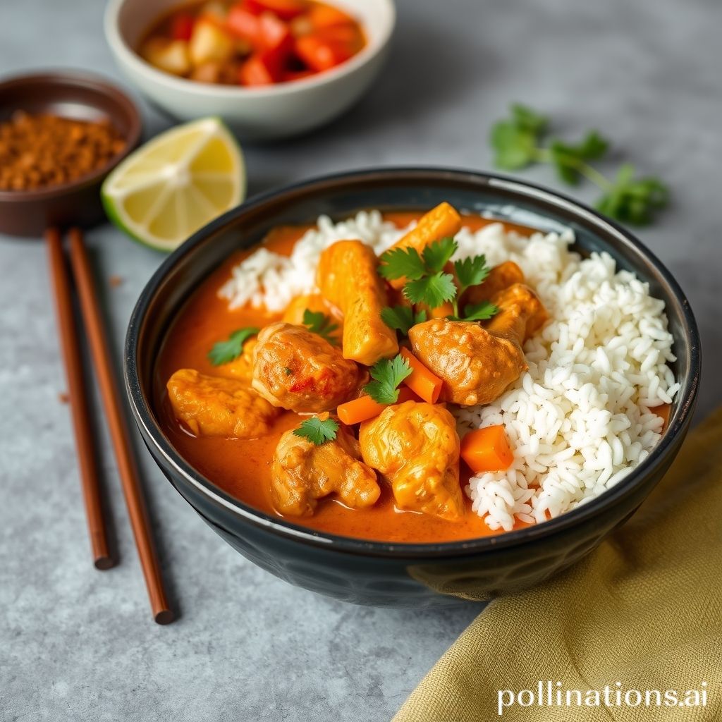 Thai Red Curry Chicken