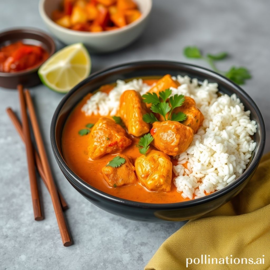 Thai Red Curry Chicken Delight