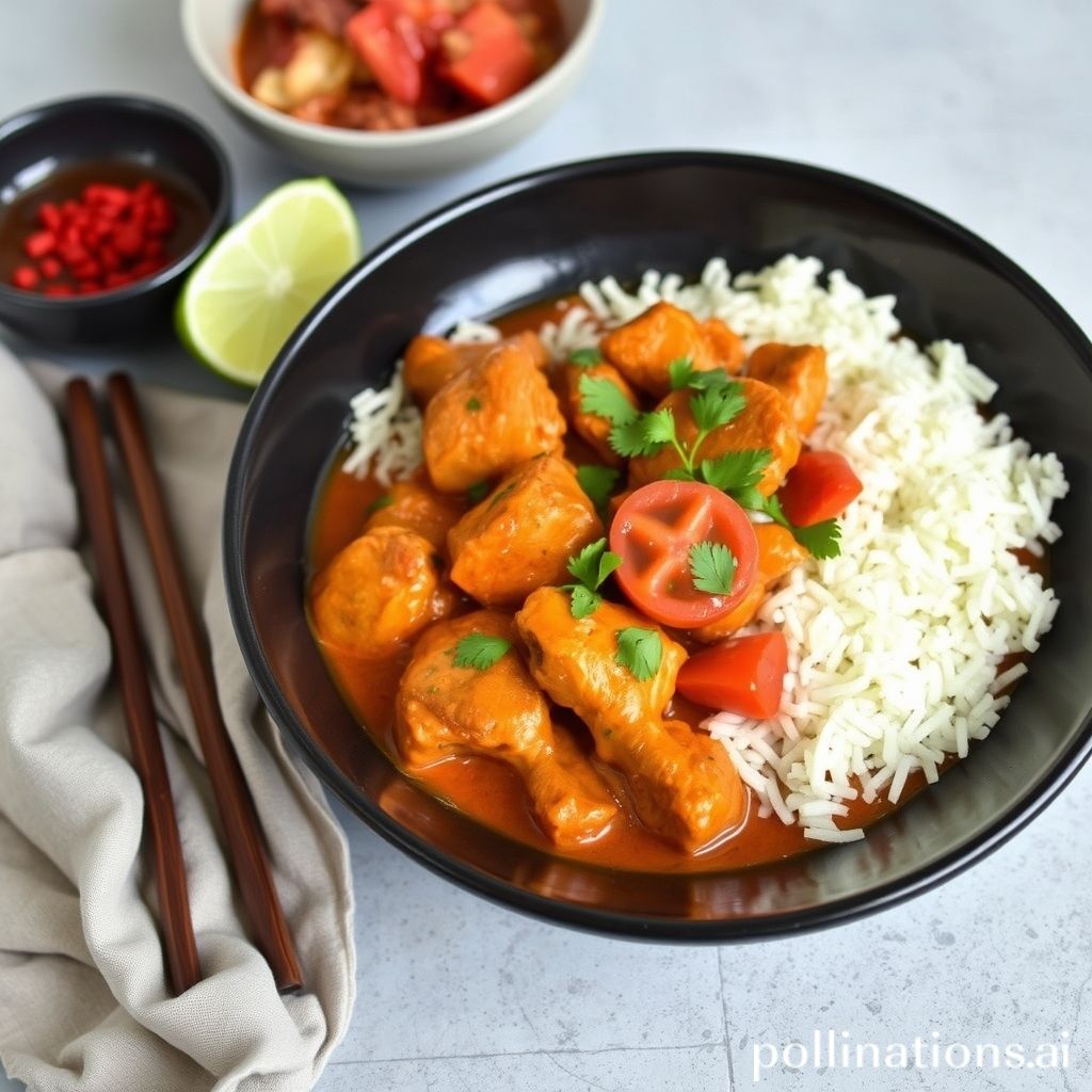 Thai Red Curry Chicken