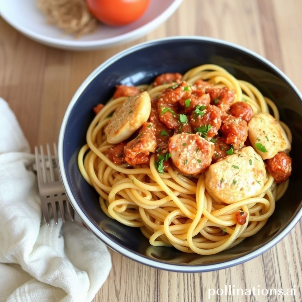 Tuscan Chicken Pasta