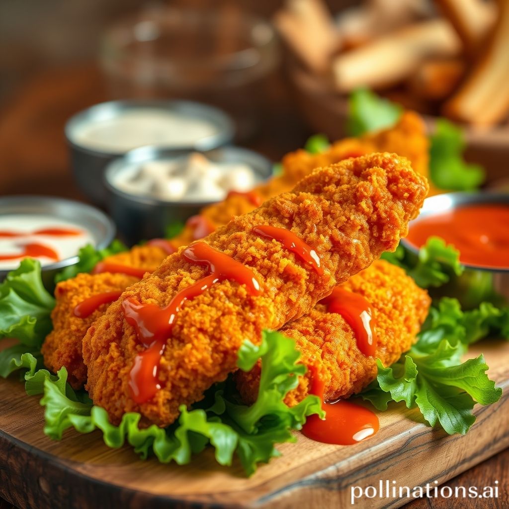 Crispy Baked Buffalo Chicken Tenders