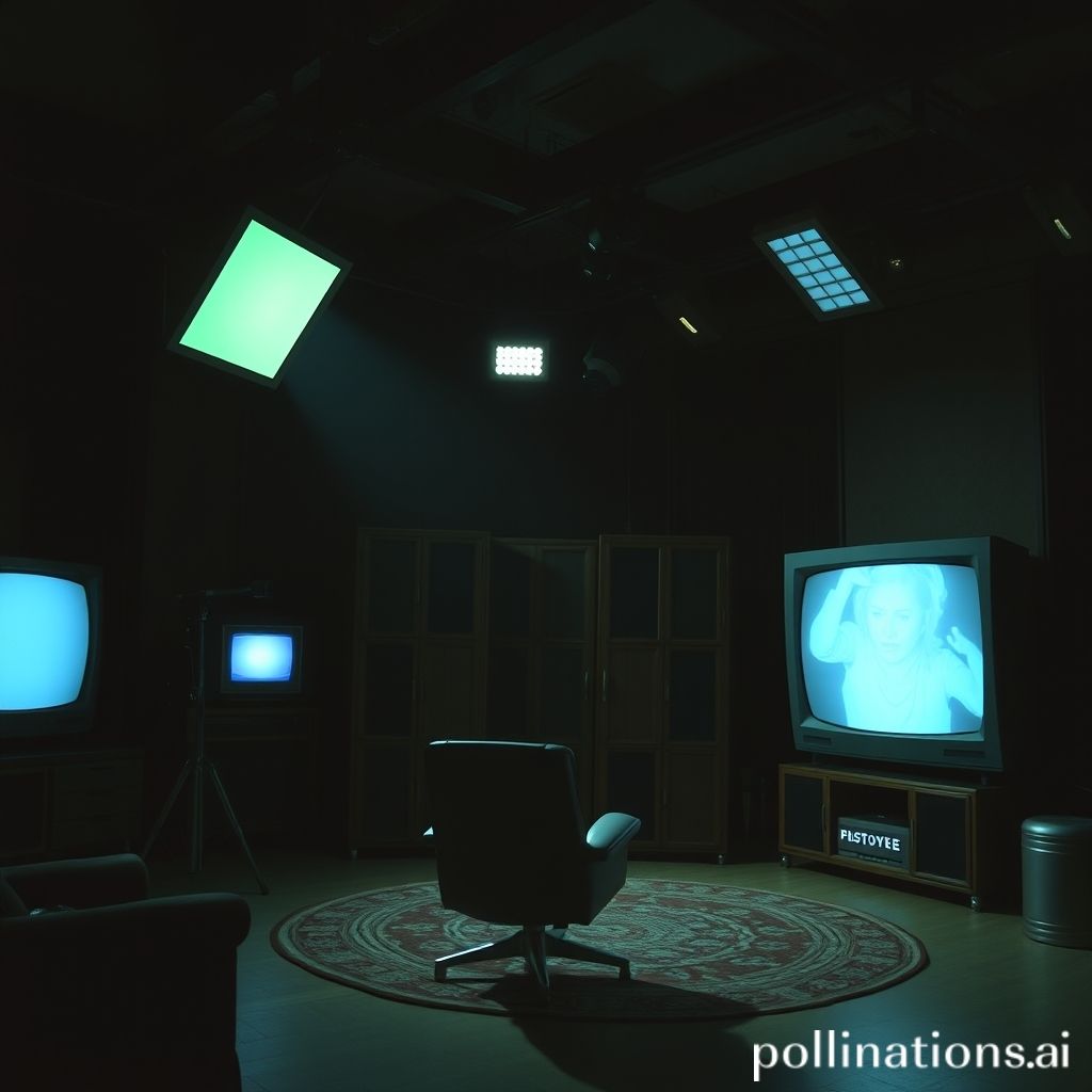 Evento paranormal inexplicable en un estudio de televisión por la noche