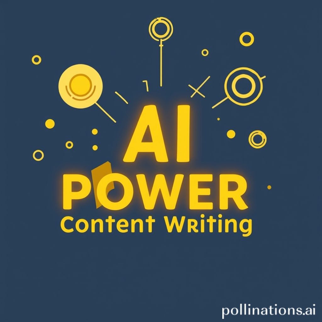 Unleashing the Power of AI: Revolutionizing Content Writing