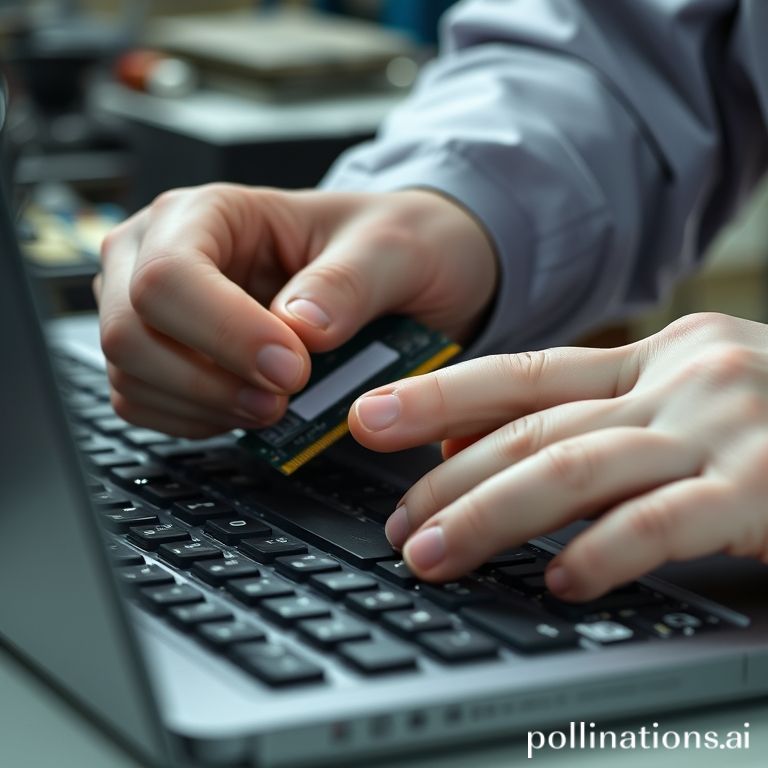 Upgrade SSD dan RAM laptop