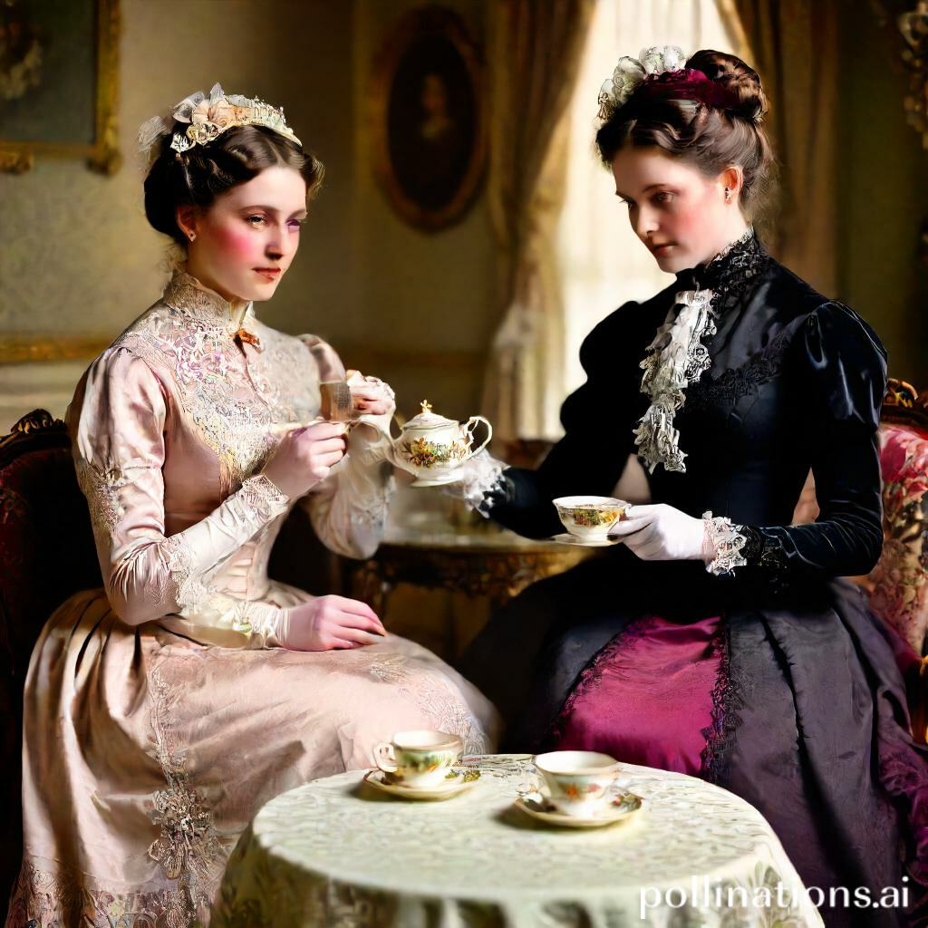 tea culture in victorian novels