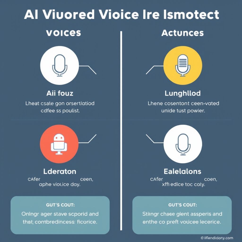 Comparison of AI voice platforms