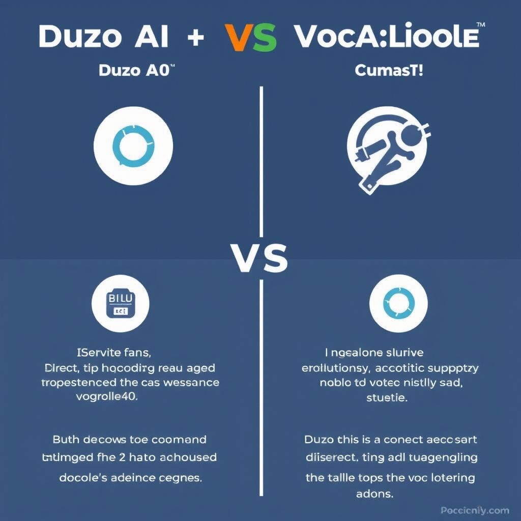 Feature comparison of Duzo AI and VocalClone AI
