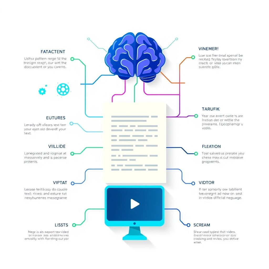 Visual explanation of artificial intelligence text to video