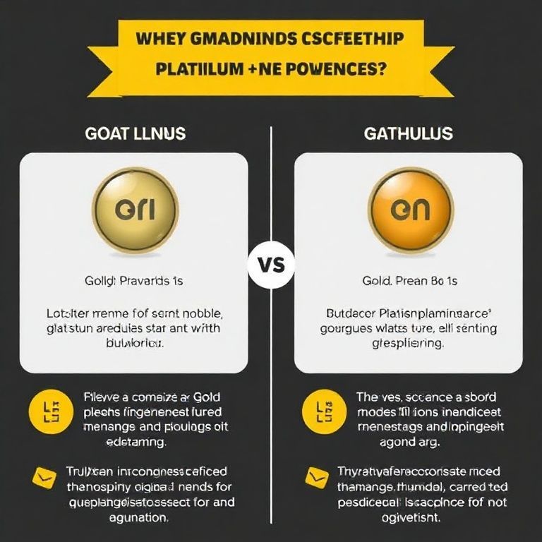 Visual explanation of audible platinum vs gold plan difference in membership rewards
