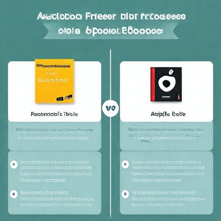 Visual explanation of audible premium plus vs apple books which app is more reliable
