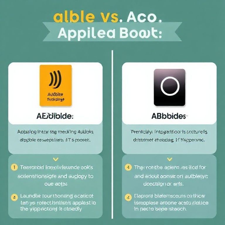 Visual explanation of audible vs apple books which one supports whispersync integration