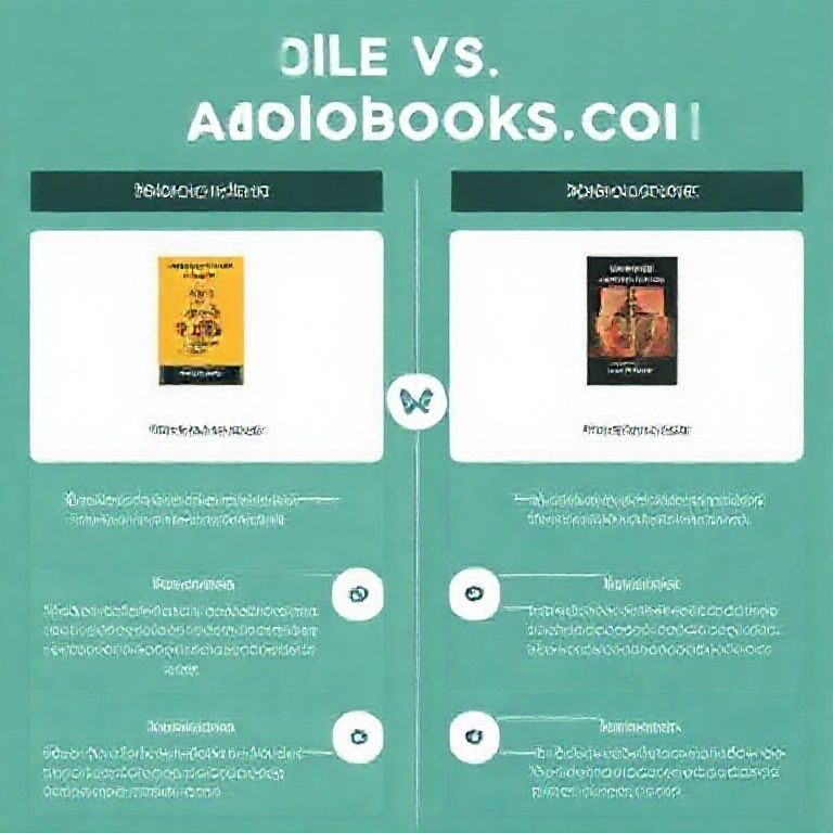 Visual explanation of audible vs audiobooks com australia