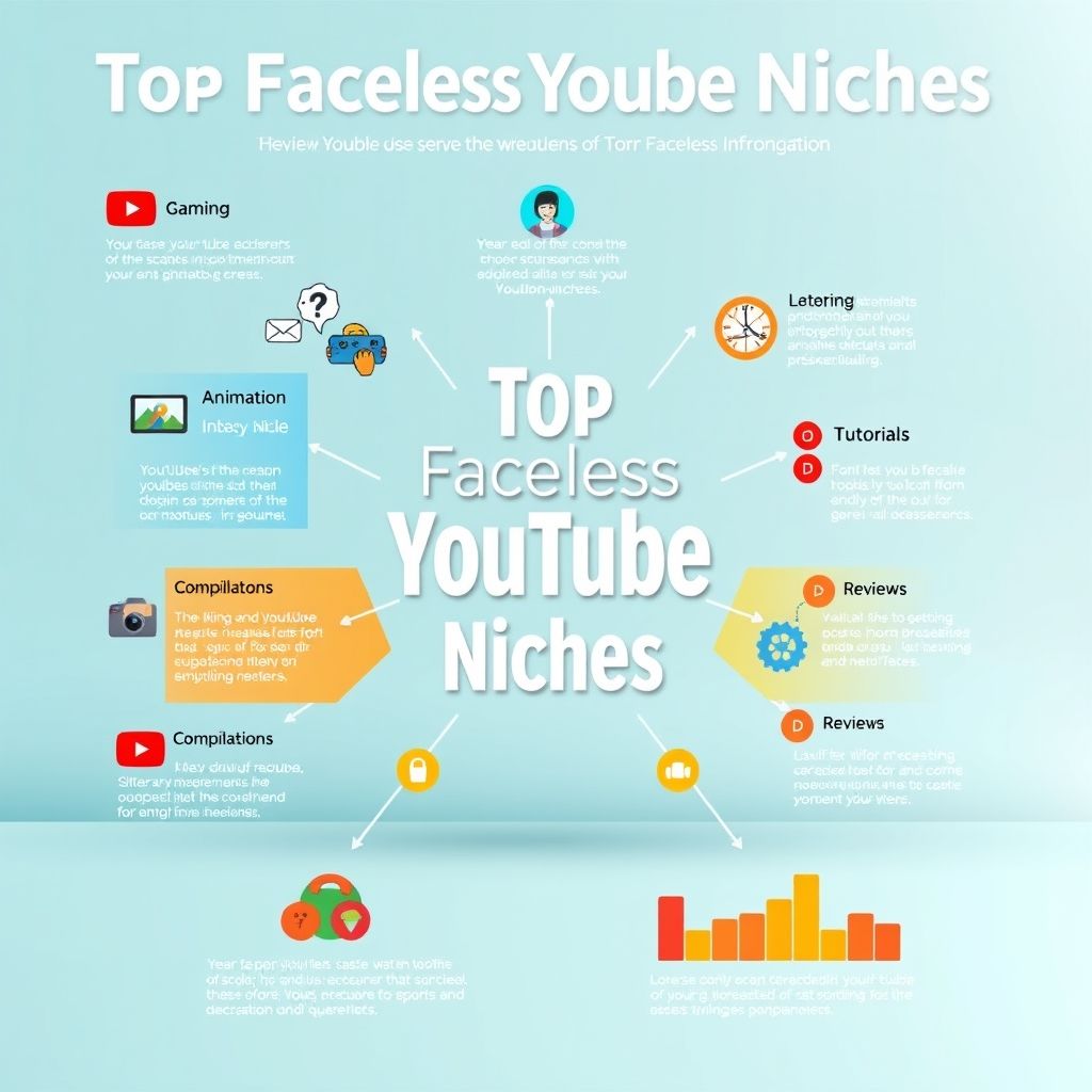 Visual explanation of faceless YouTube trends
