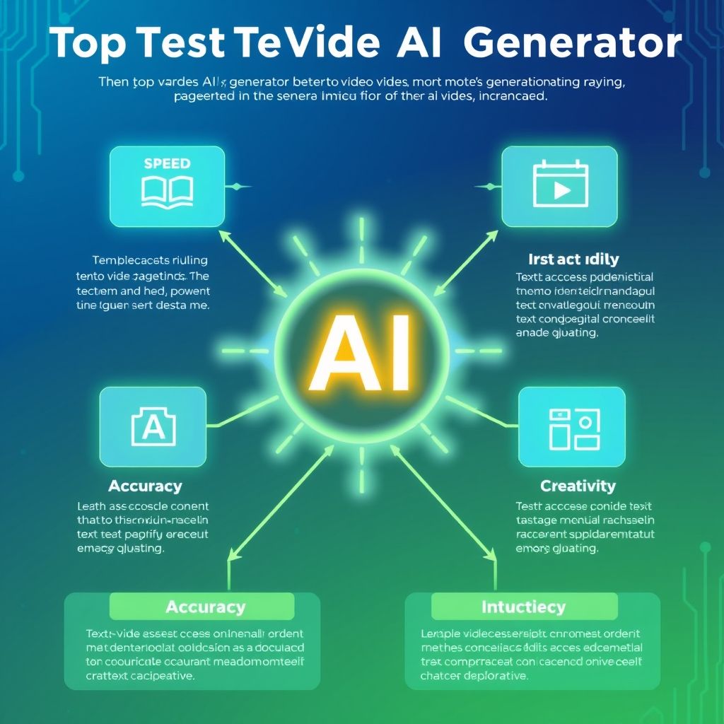 Visual explanation of best text to video ai generator