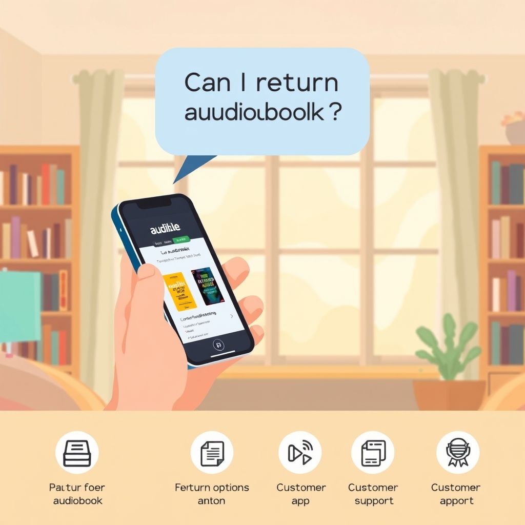 Visual explanation of can i return an audiobook on audible if i dont like it