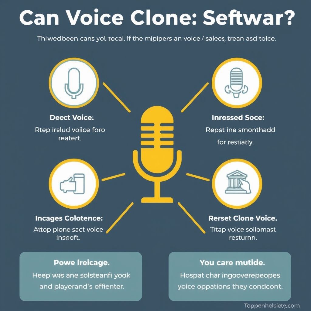 Visual explanation of voice cloning process