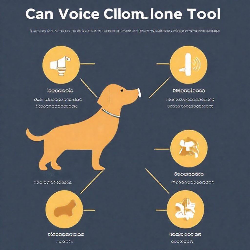 Visual explanation of Can voice clone tool clone pets voice