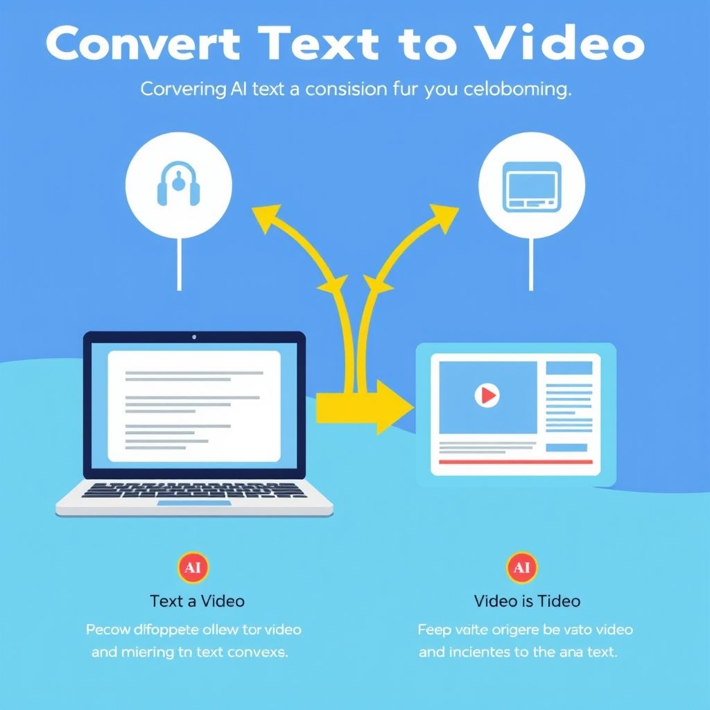 Visual explanation of convert text to video ai free online