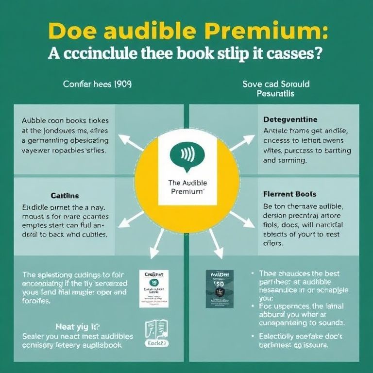 Visual explanation of does audible premium plus include access to all audiobooks
