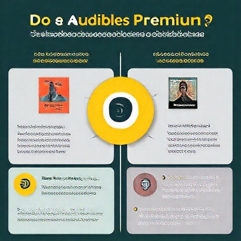 Visual explanation of does audible premium plus include podcasts and original content