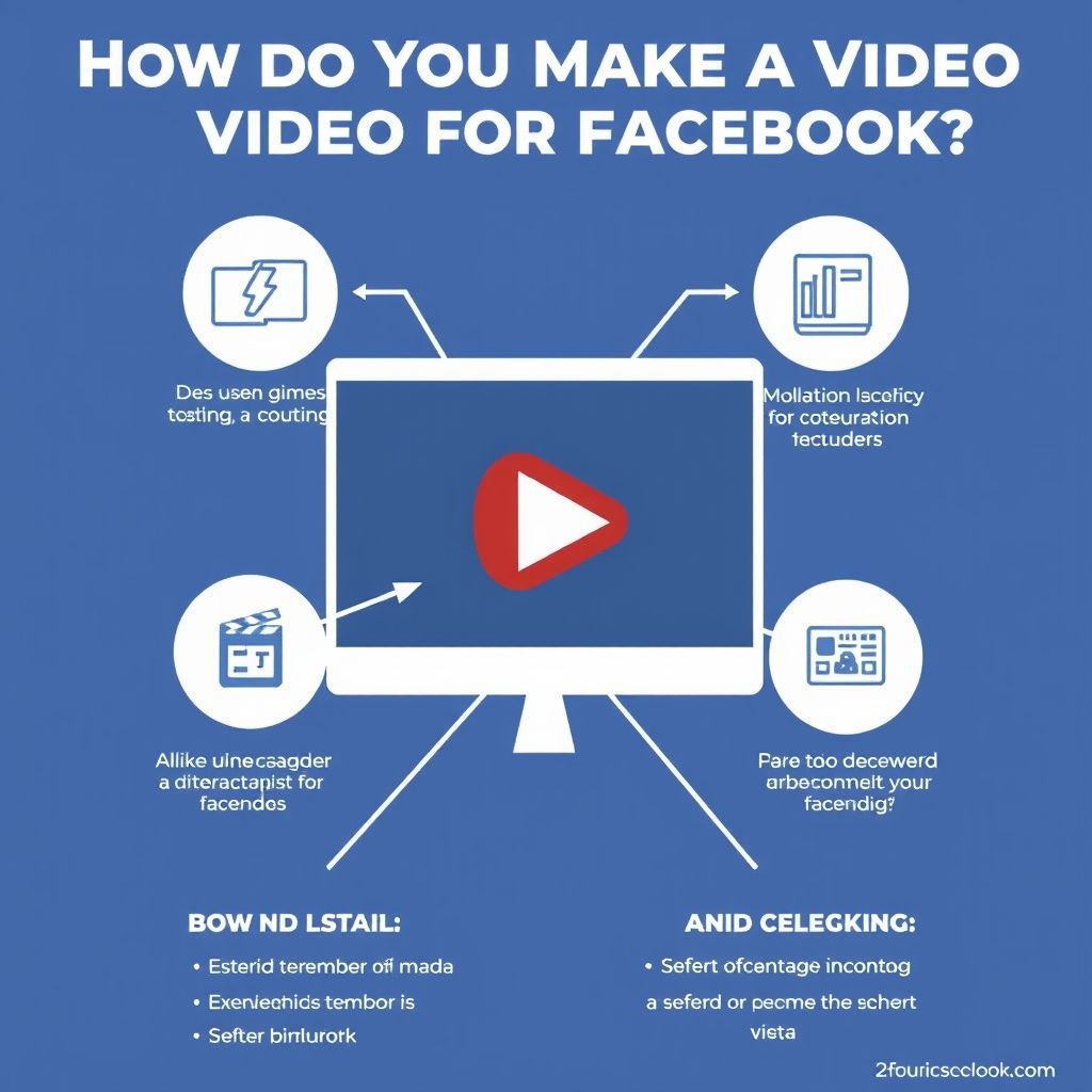 Visual explanation of Facebook video statistics