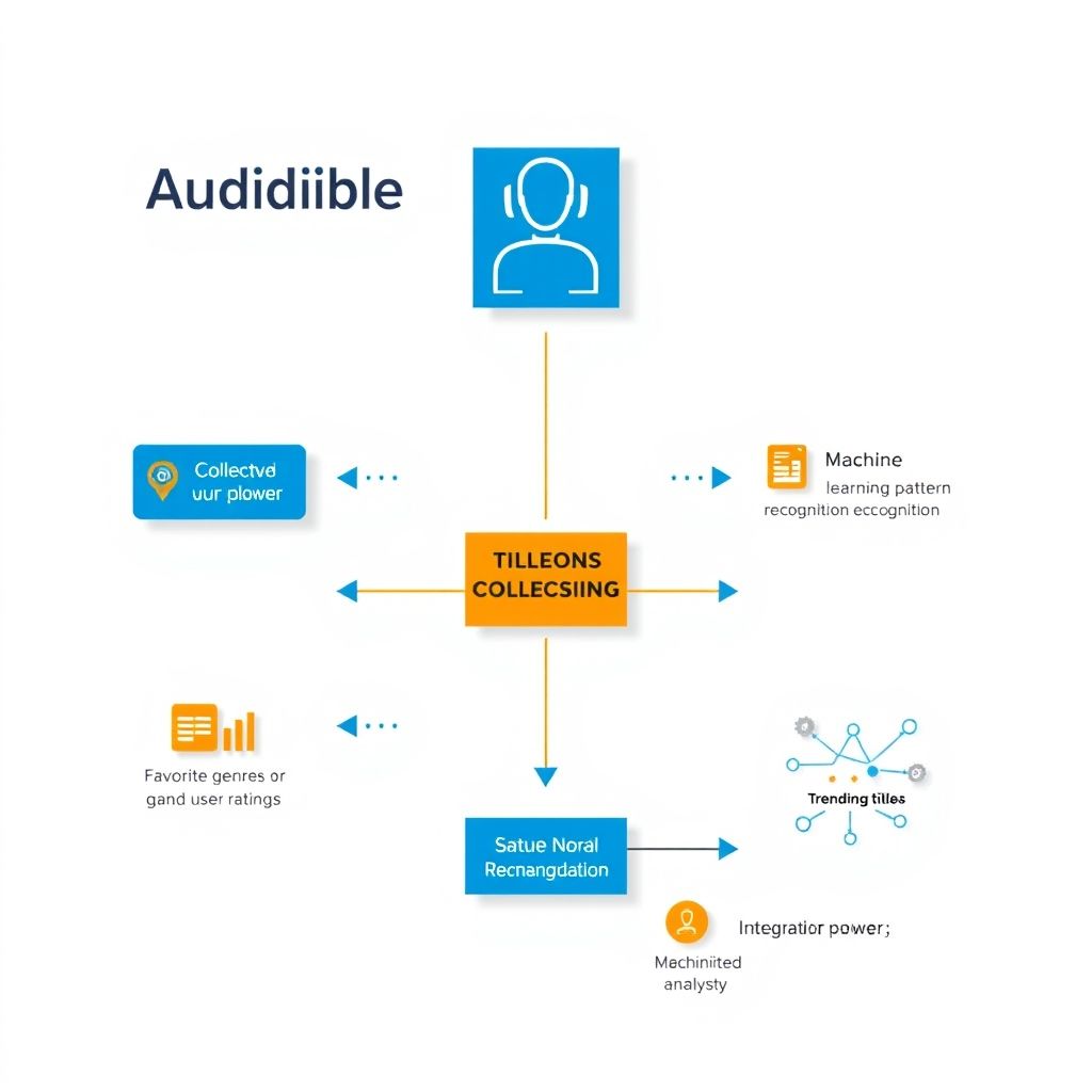Visual explanation of Audible's recommendation system