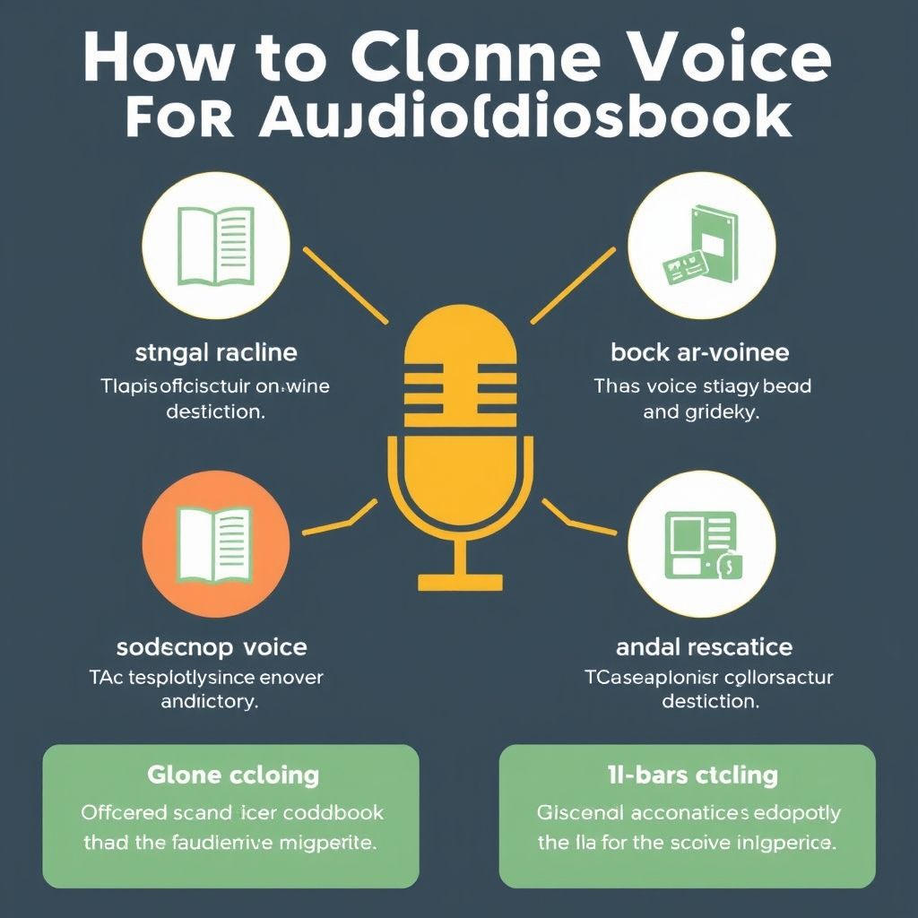Visual explanation of How to clone voice for audiobook