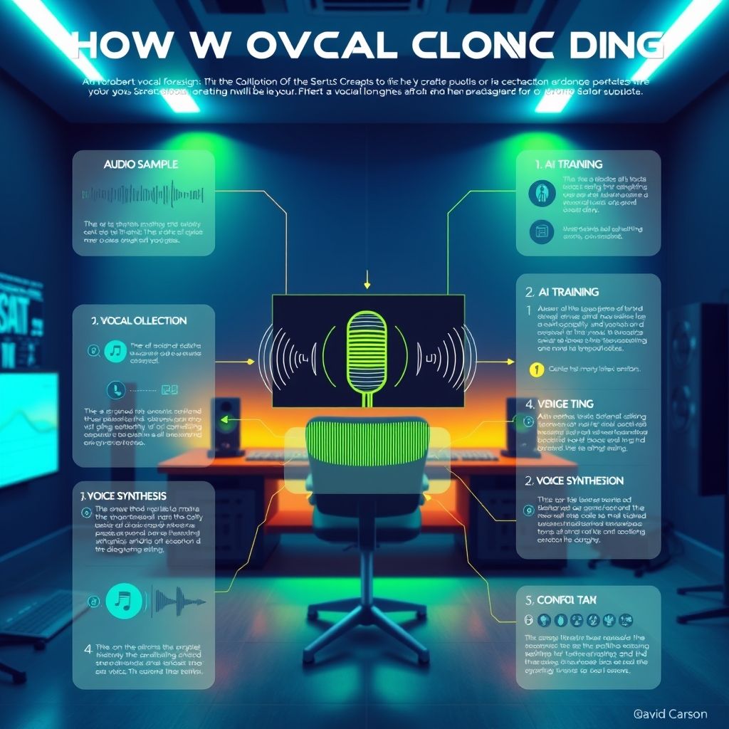 Visual explanation of How to create a vocal clone