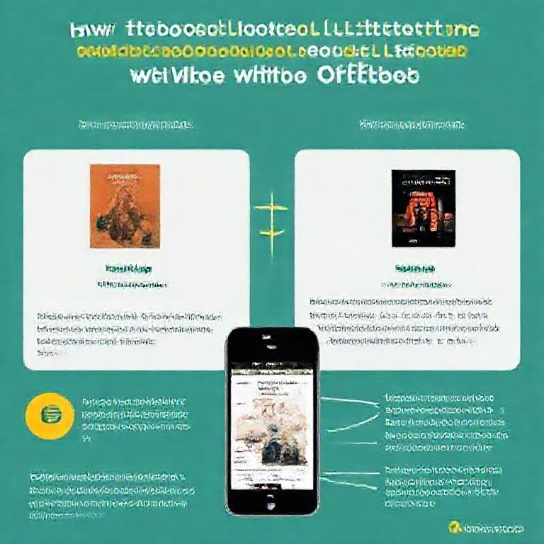 Visual explanation of how to download and listen offline with audible premium plus