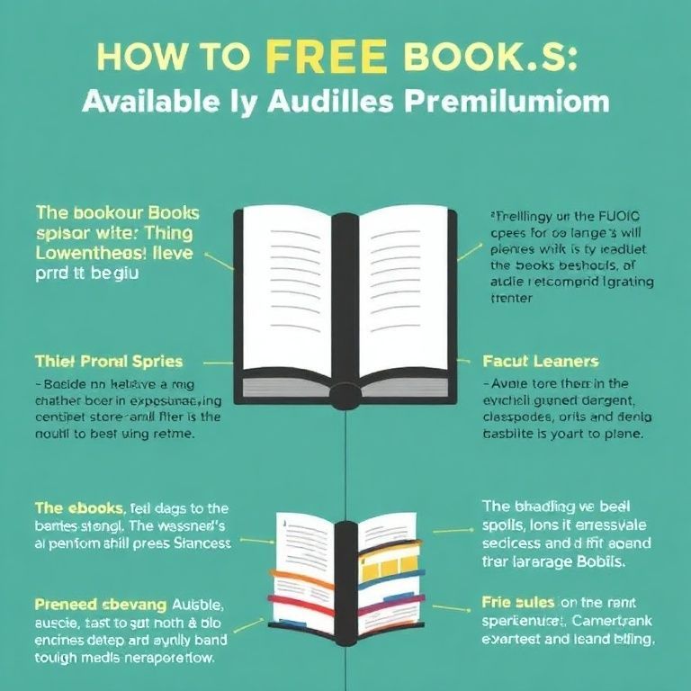 Visual explanation of how to find free books available under audible premium plus