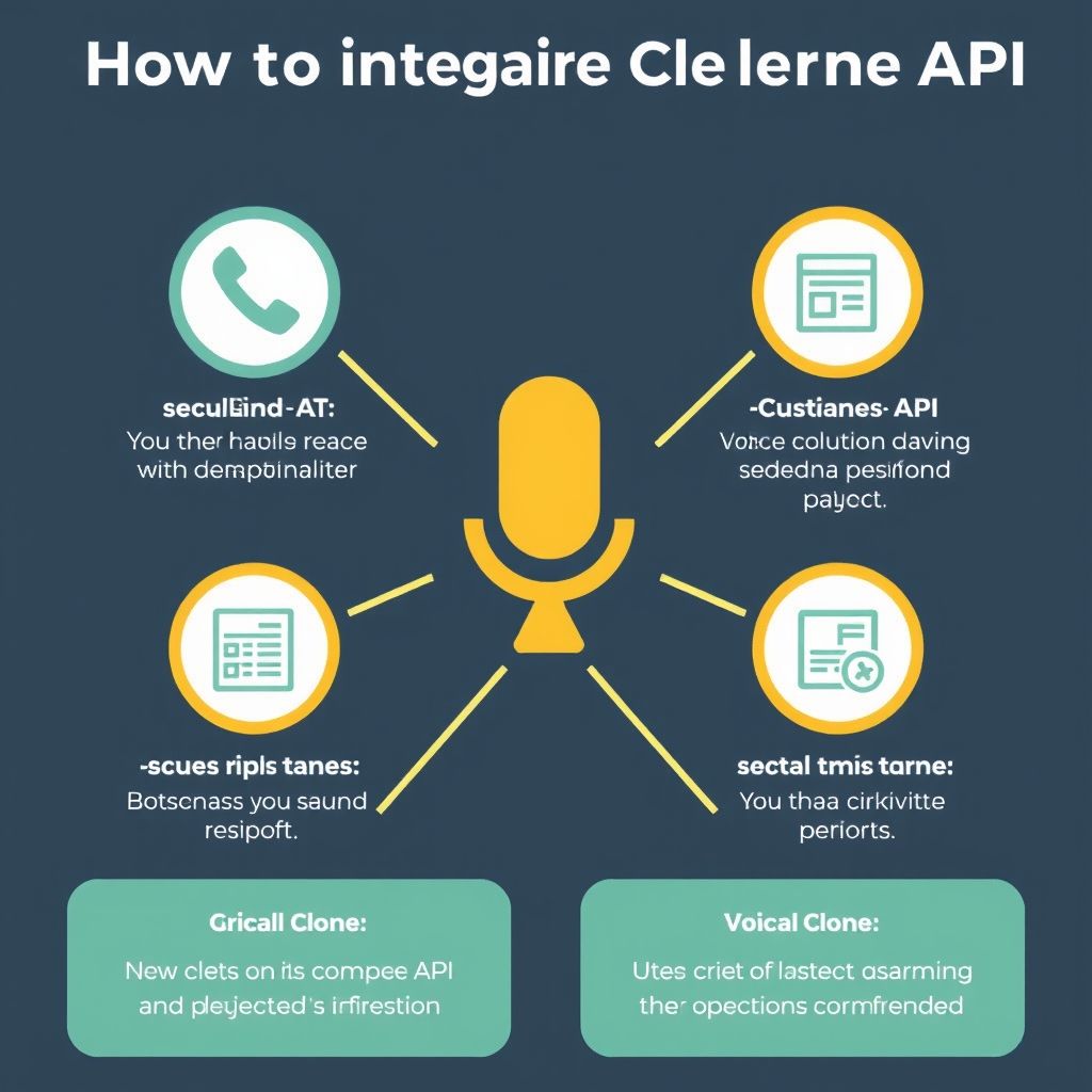 Visual explanation of How to integrate voice clone API