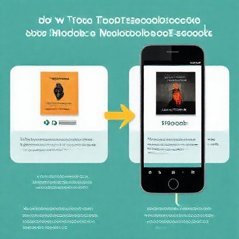Visual explanation of how to transfer audible audiobooks between iphone and android devices