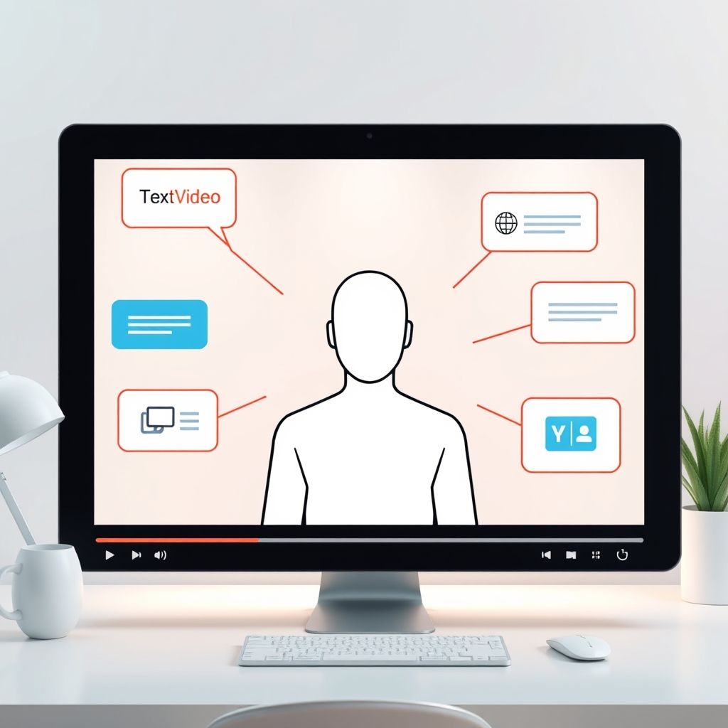 Visual explanation of Is there a free tool for text to faceless video