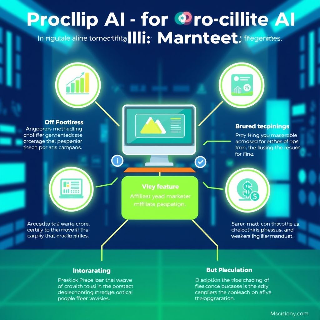 Visual explanation of proclip ai for affiliate marketers