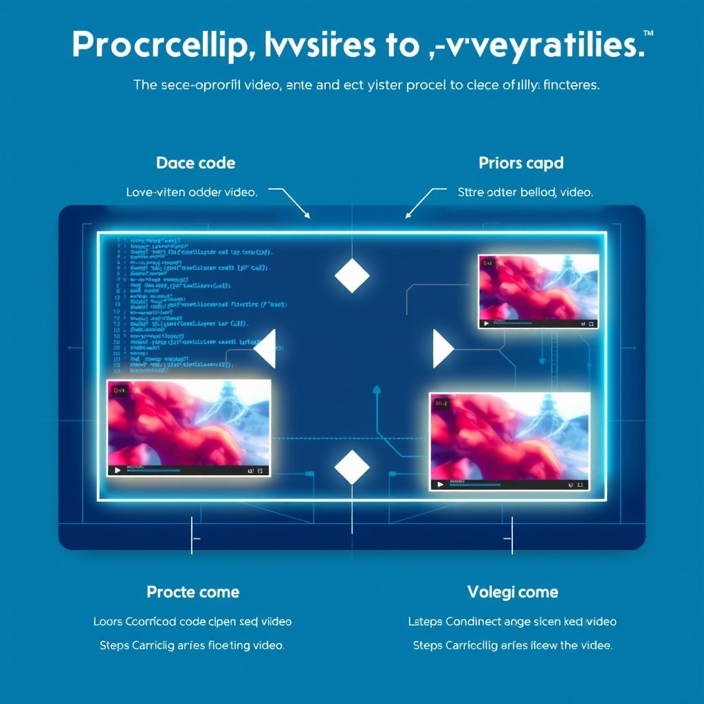 Visual explanation of proclip ai script to video demo